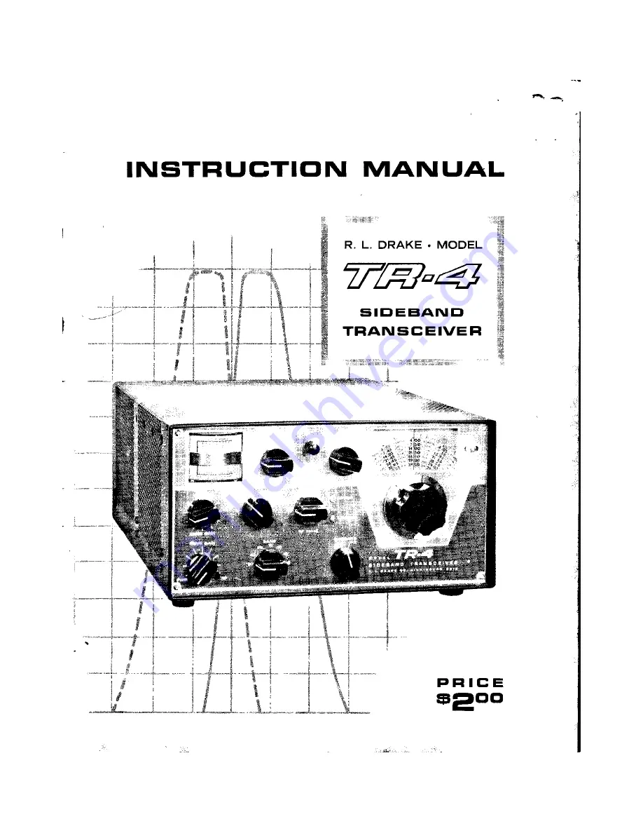 R.L.DRAKE TR-4 Скачать руководство пользователя страница 1