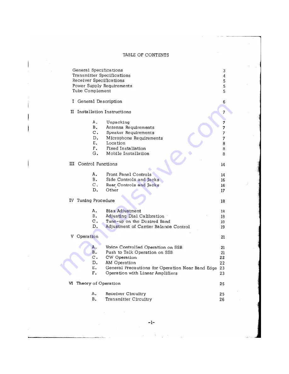 R.L.DRAKE TR-4 Instruction Manual Download Page 2