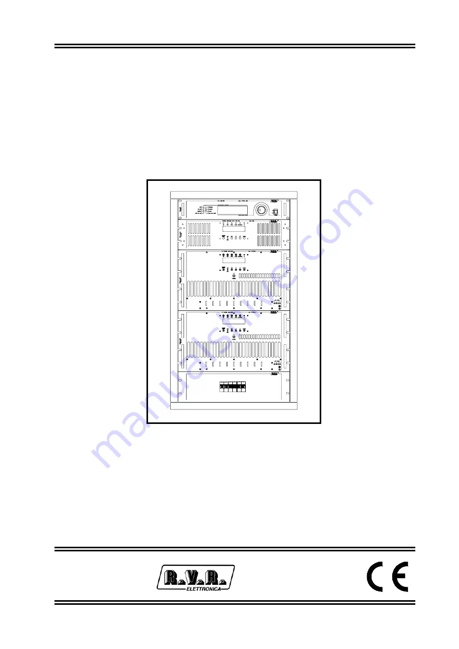 R.V.R. Elettronica TX2000 User Manual Download Page 1