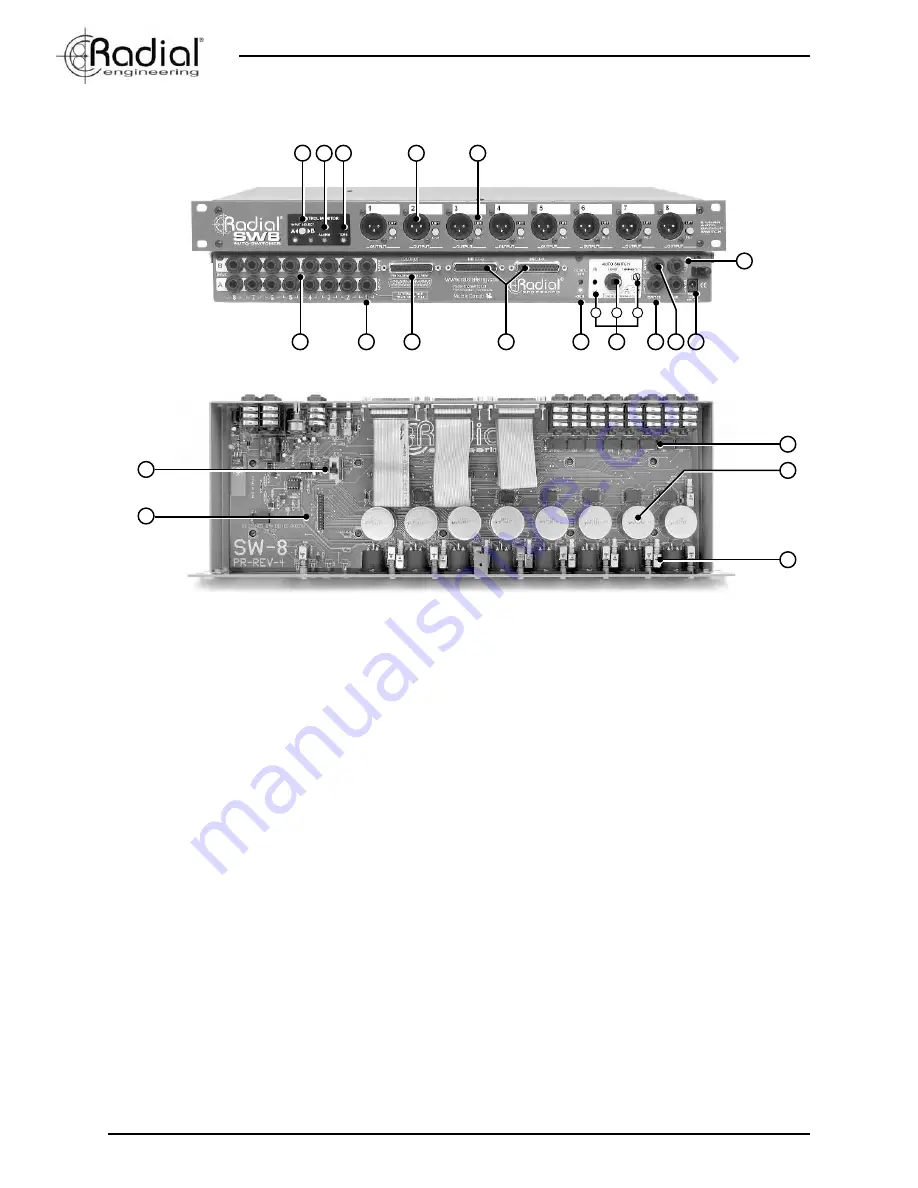 Radial Engineering SW8 Скачать руководство пользователя страница 4