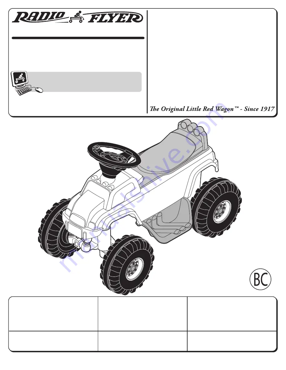 Radio Flyer 904 F190966ccf067b18191155435a0a Download Page 1