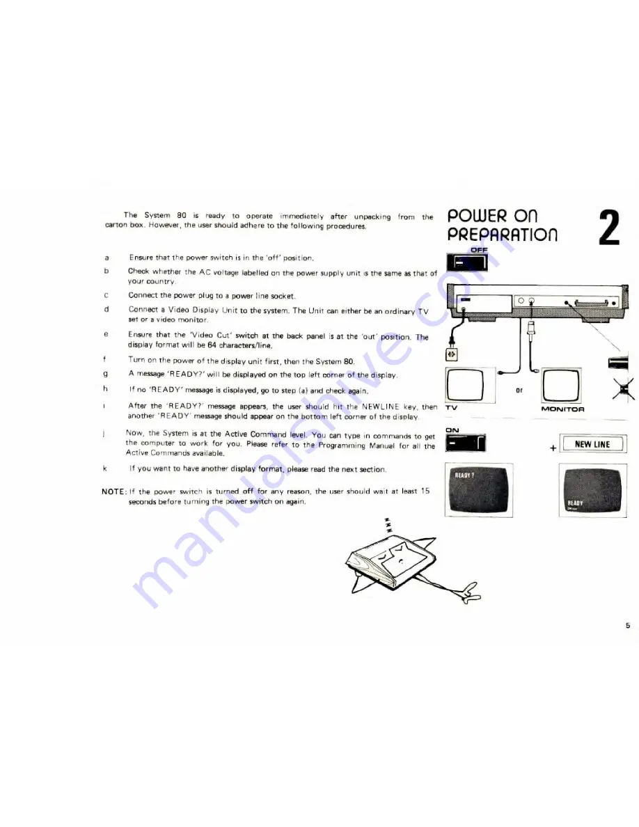 Radio Shack System 80 User Manual Download Page 6