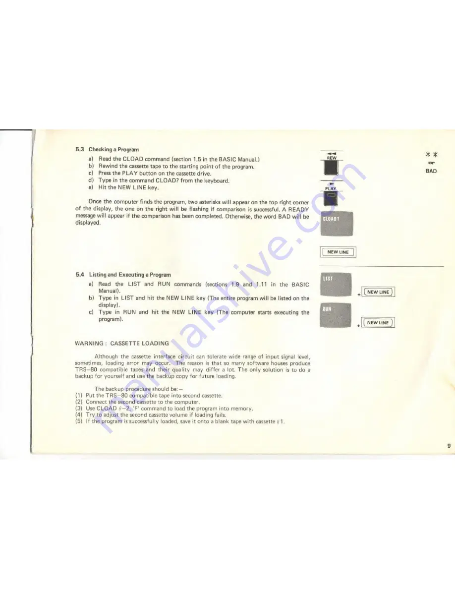 Radio Shack System 80 User Manual Download Page 10