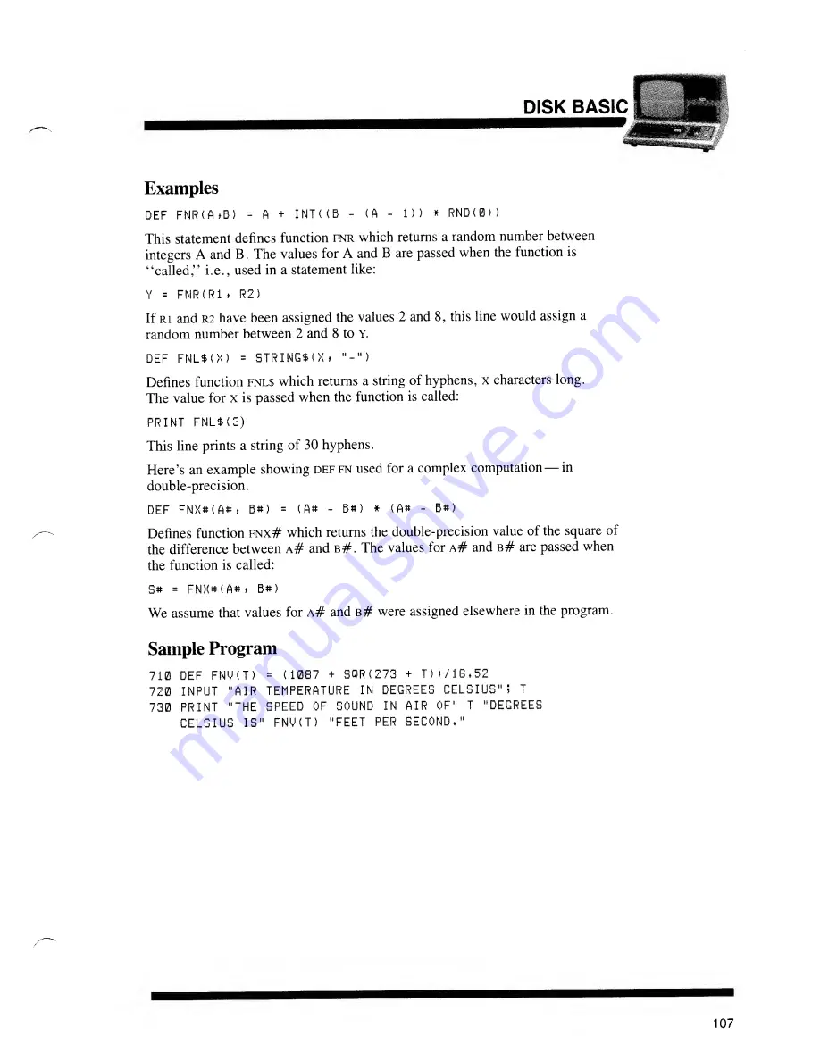 Radio Shack TRS-80 III Скачать руководство пользователя страница 108