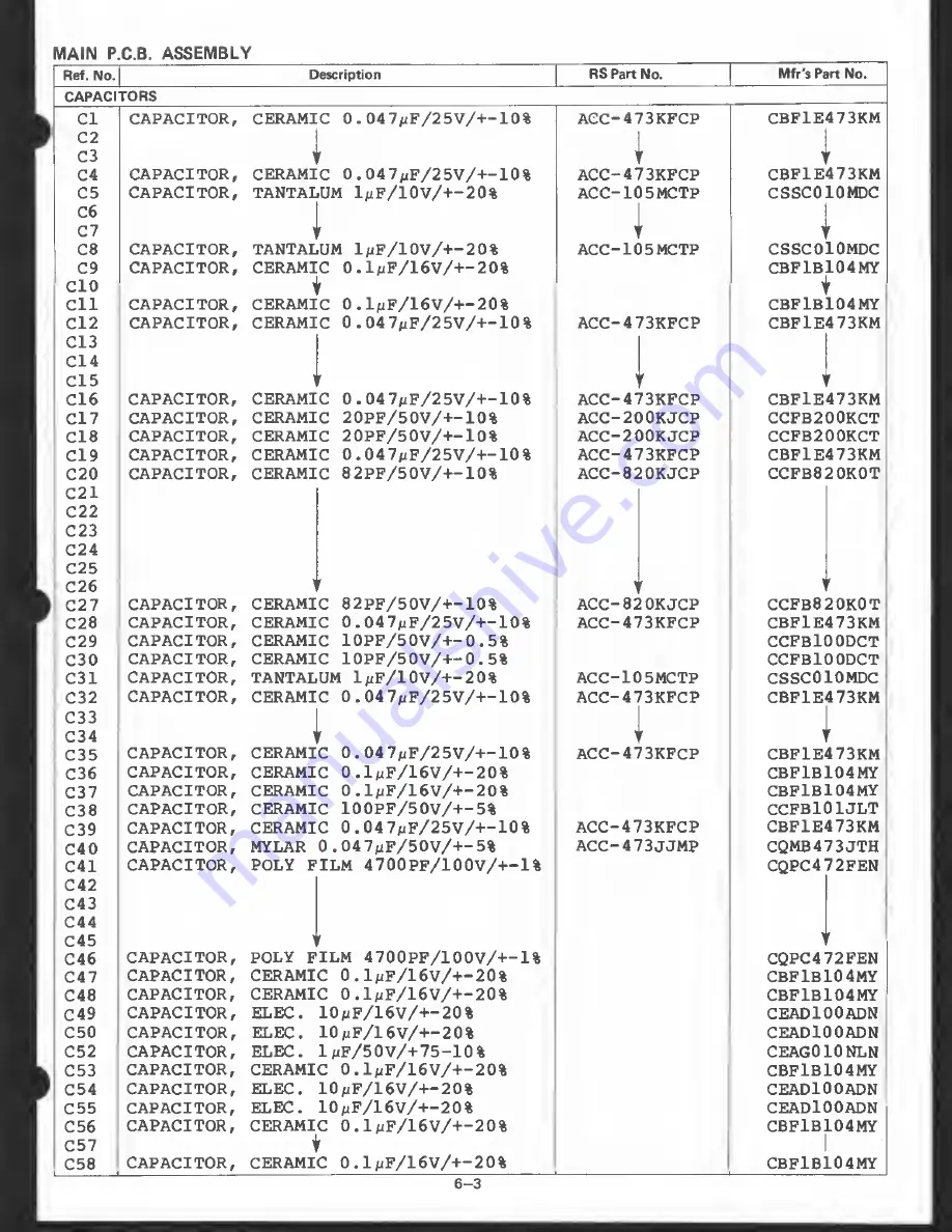 Radio Shack TRS-80 Model 100 Service Manual Download Page 70