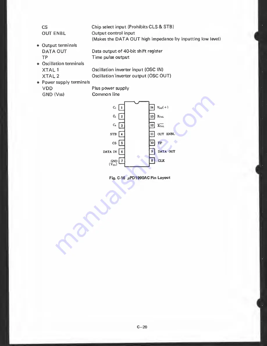 Radio Shack TRS-80 Model 100 Service Manual Download Page 115