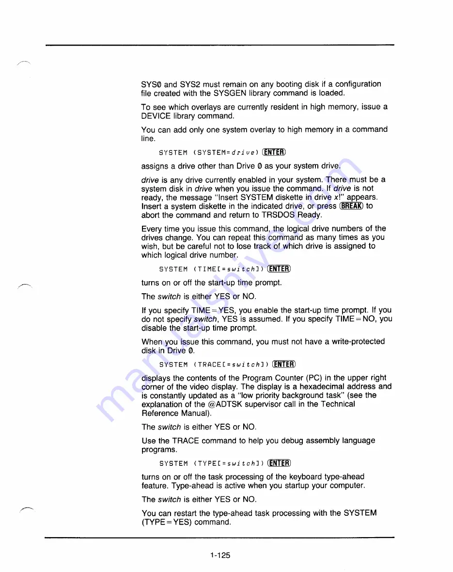 Radio Shack TRS-80 Model 4 Owner'S Manual Download Page 130