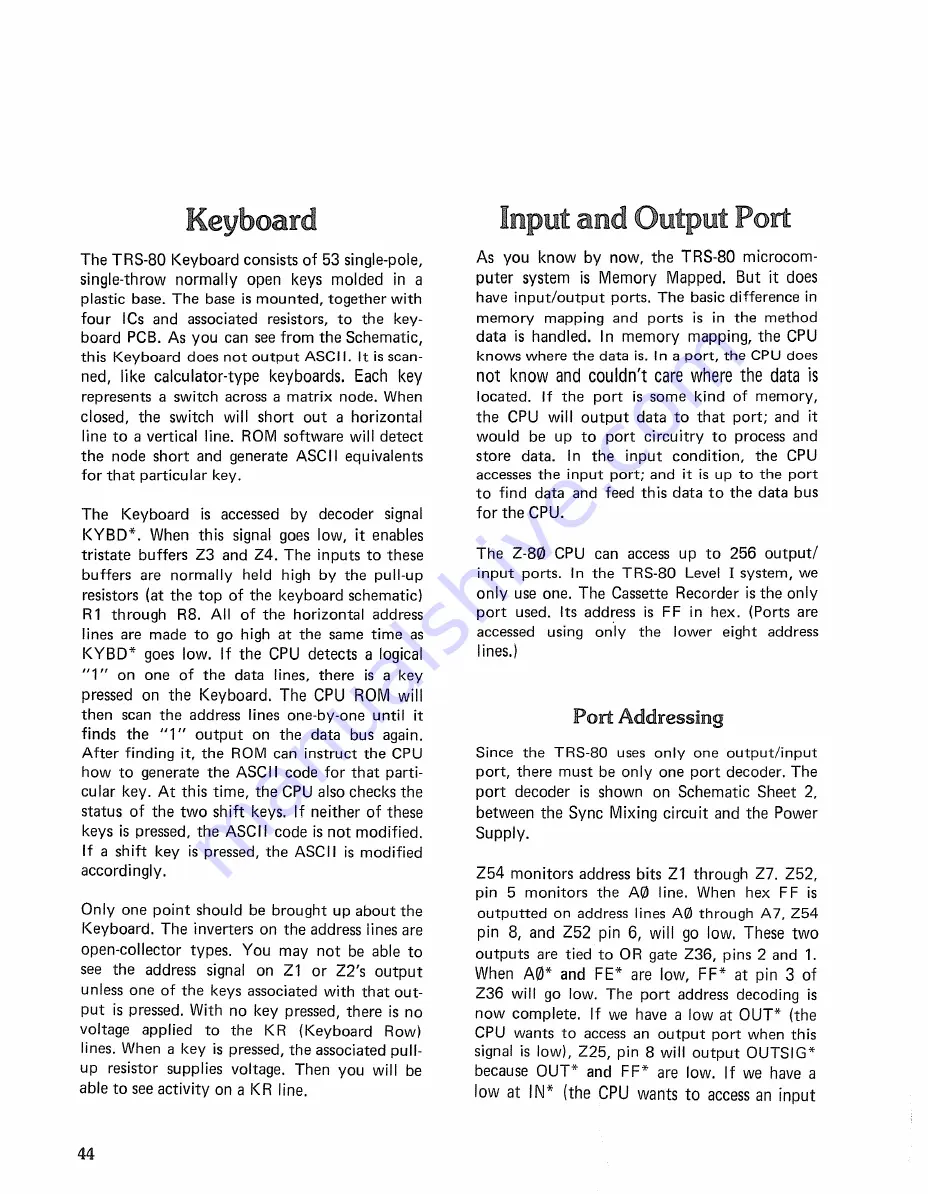 Radio Shack TRS-80 Reference Handbook Download Page 45