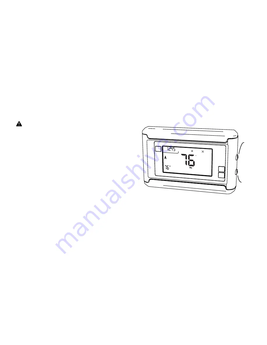 Radio Thermostat CT30 Install Manual Download Page 12