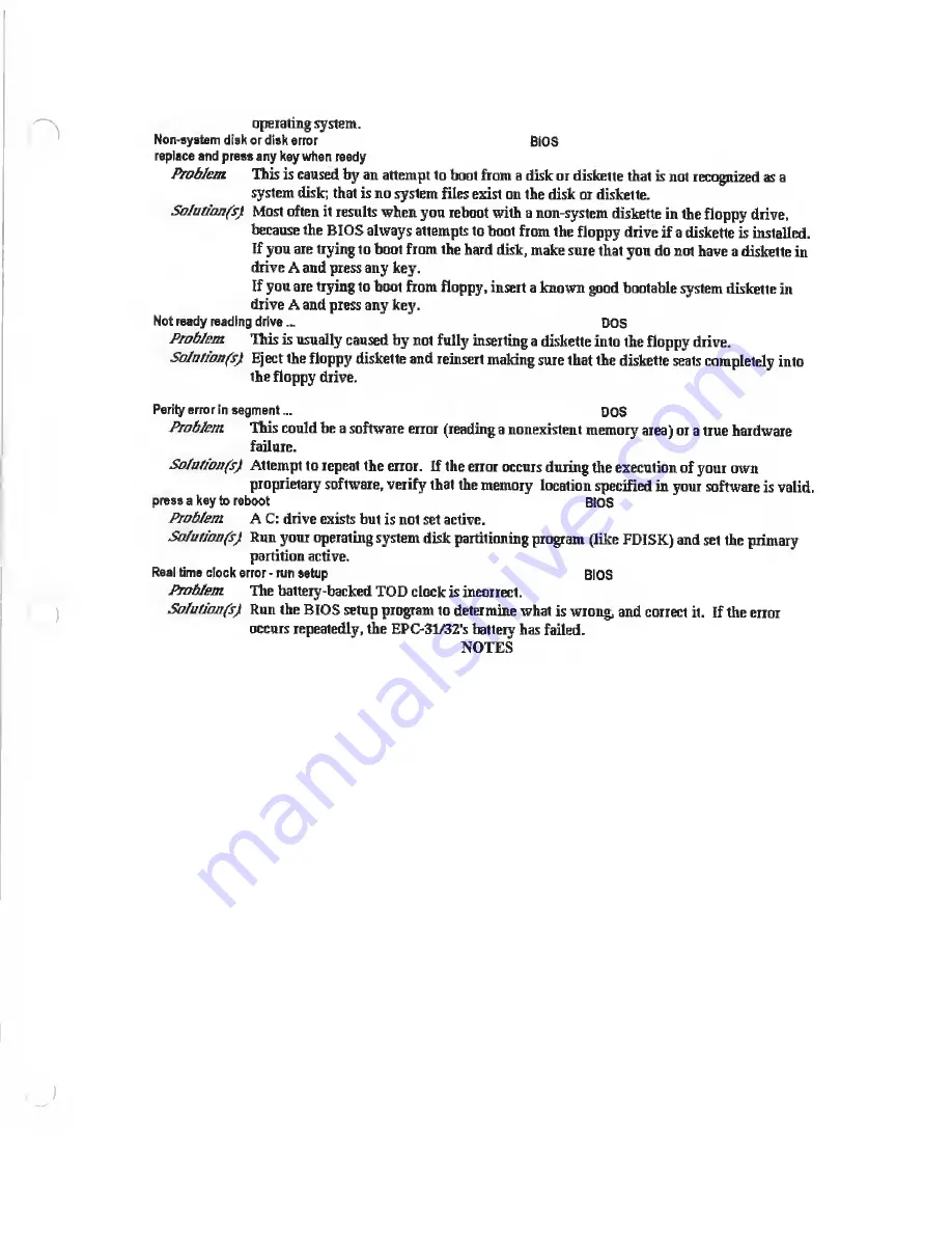 RadiSys EPC-31 Hardware Reference Manual Download Page 28