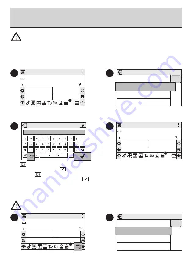 RADWAG PS X7.M Startup Manual Download Page 12