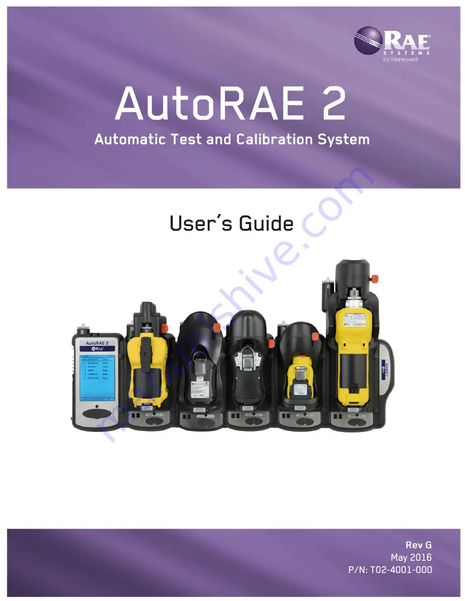 Rae AutoRAE 2 User Manual Download Page 1