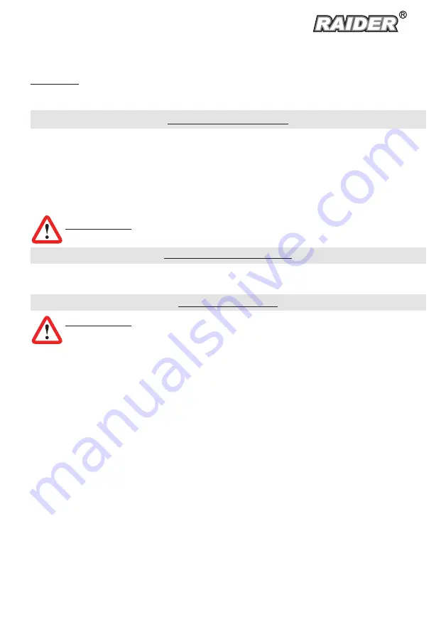 Raider RD-T12 User Manual Download Page 73