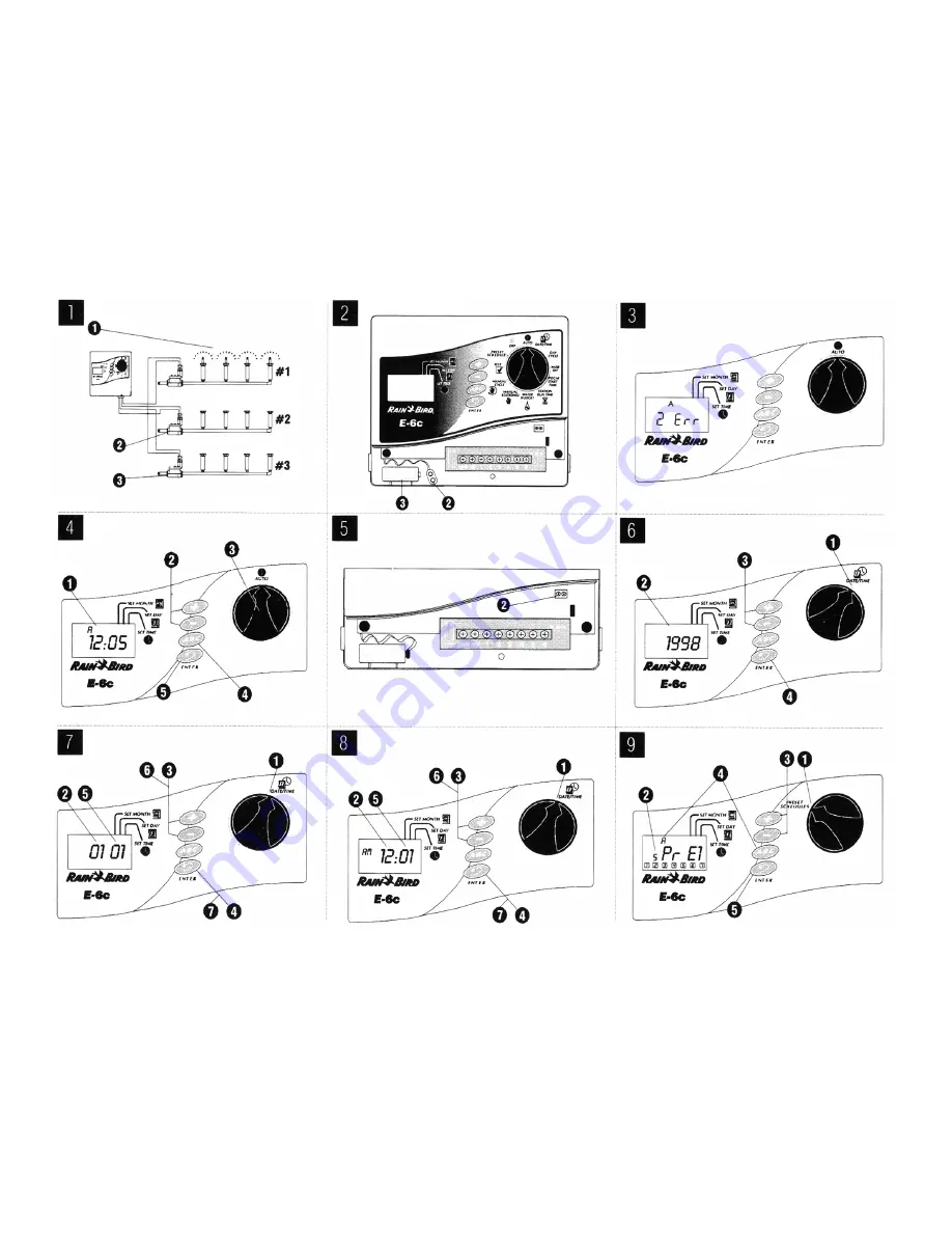 Rain Bird E-6C Manual For Use Download Page 29