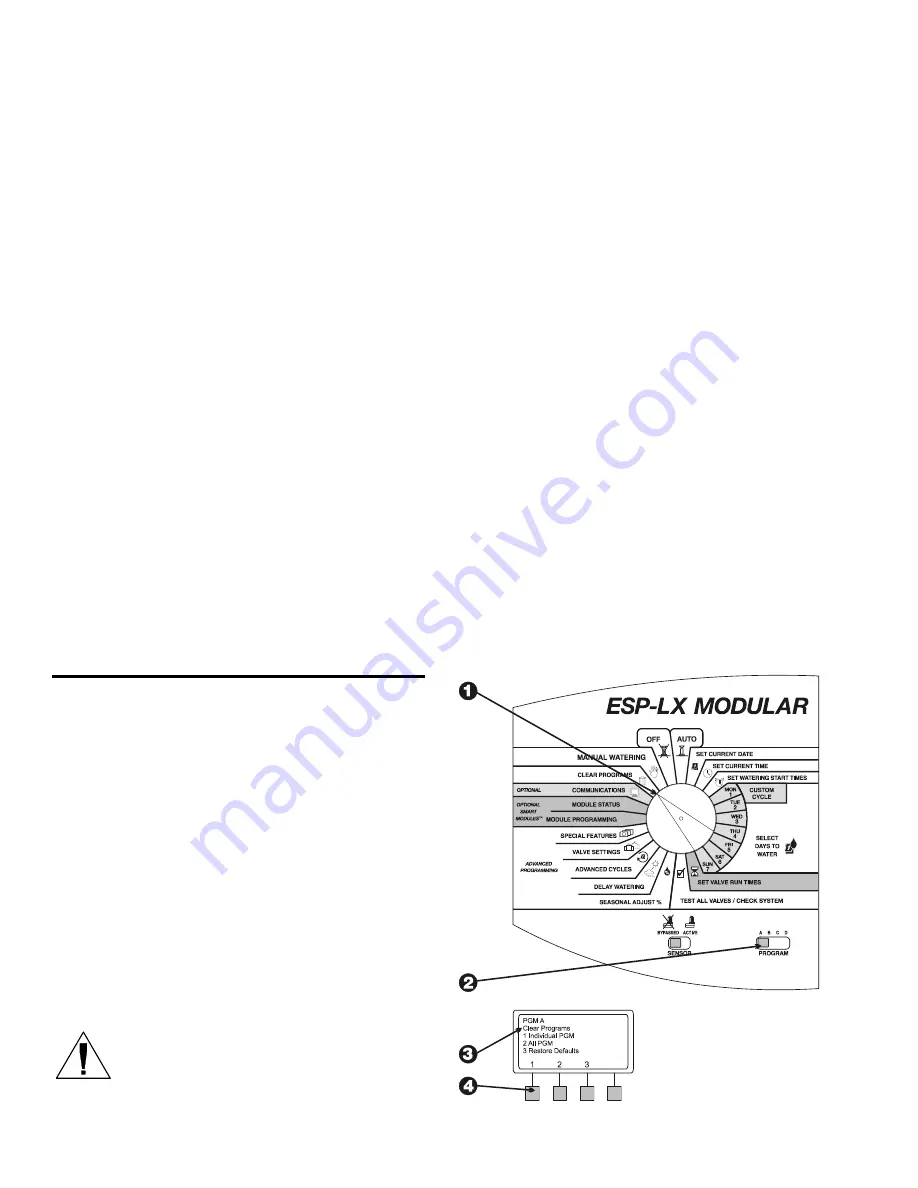 Rain Bird ESP-LX Installation, Programming, & User Manual Download Page 14