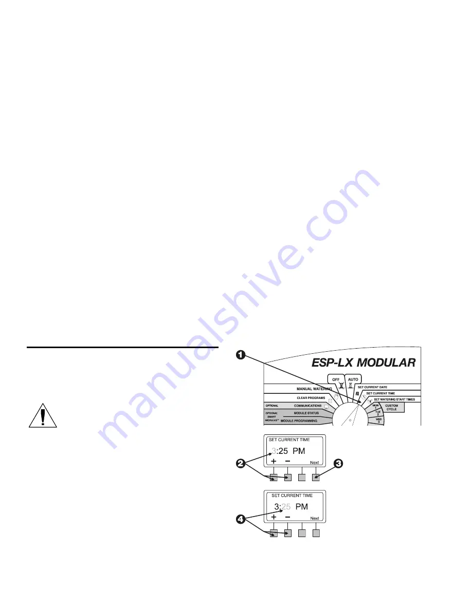 Rain Bird ESP-LX Installation, Programming, & User Manual Download Page 18