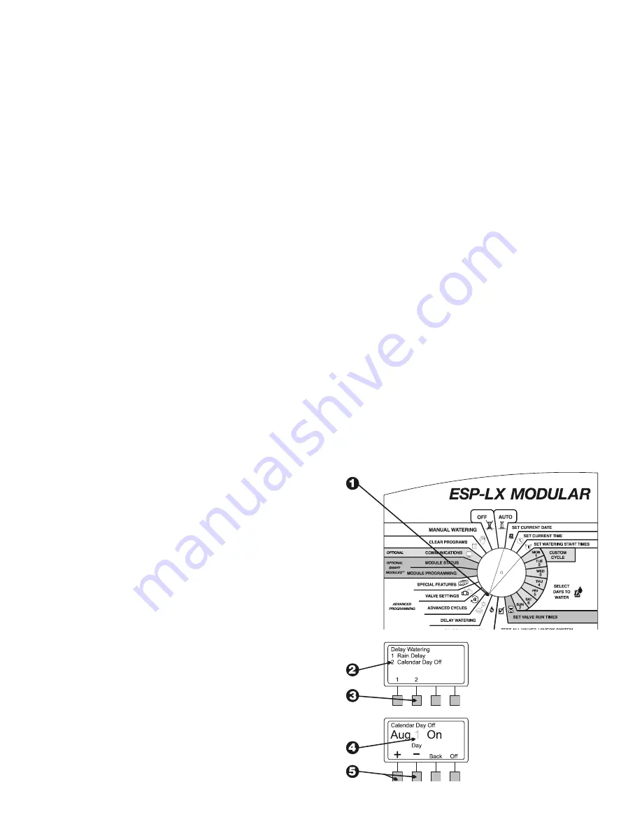 Rain Bird ESP-LX Installation, Programming, & User Manual Download Page 33