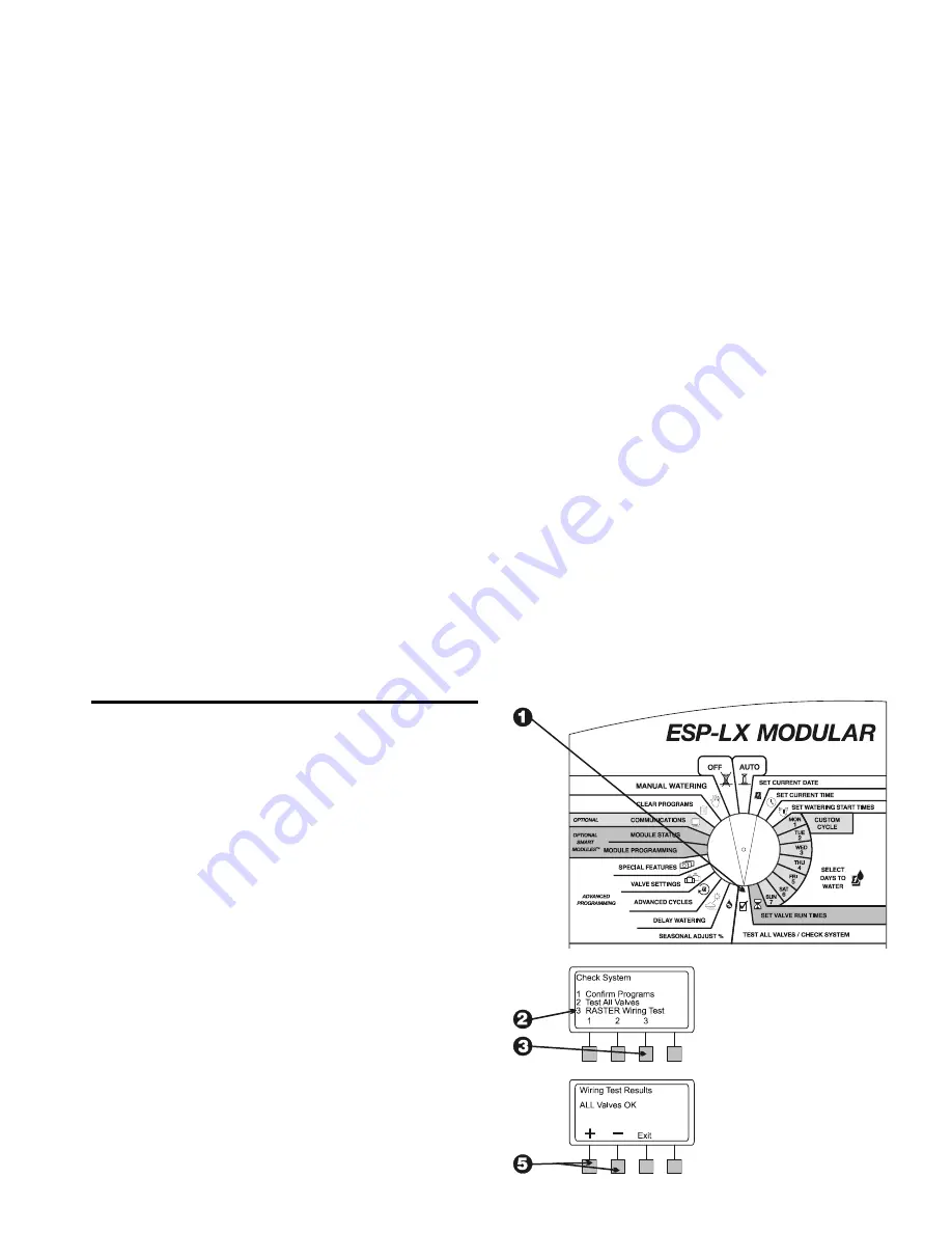 Rain Bird ESP-LX Installation, Programming, & User Manual Download Page 65