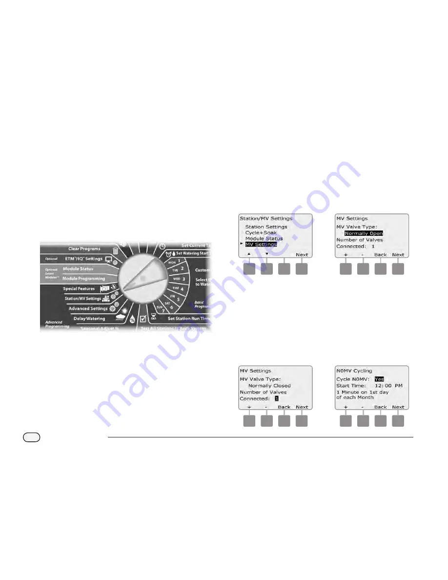 Rain Bird ESP-LXME Installation, Programming & Operation Manual Download Page 56