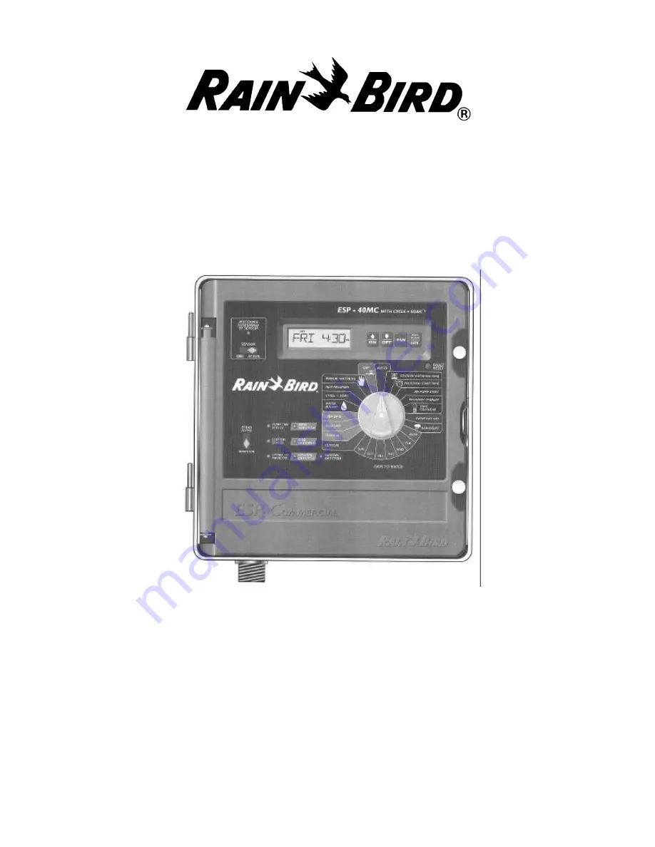 Rain Bird ESP-MC Скачать руководство пользователя страница 1