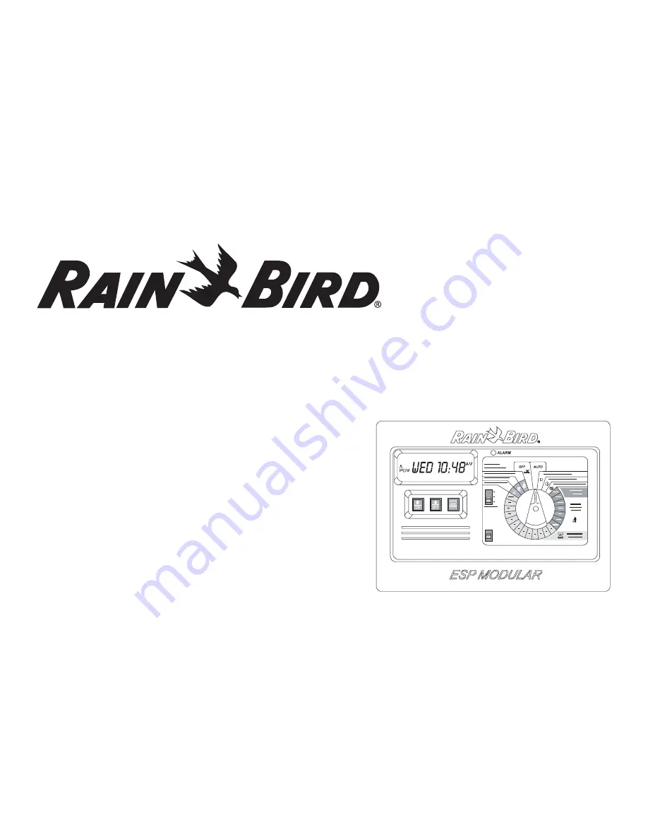 Rain Bird ESP Скачать руководство пользователя страница 1