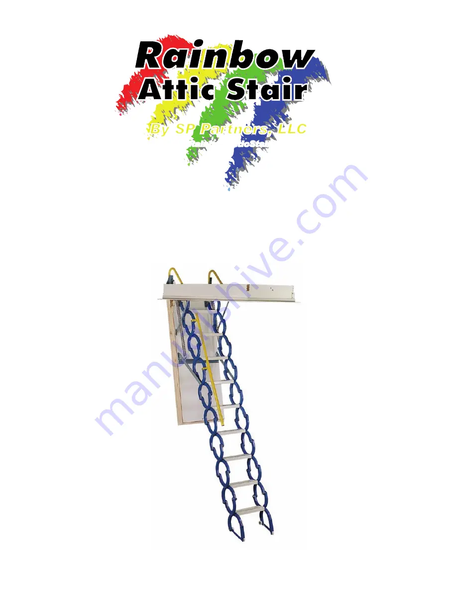 Rainbow Attic Stair Prestige Installation Manual Download Page 1