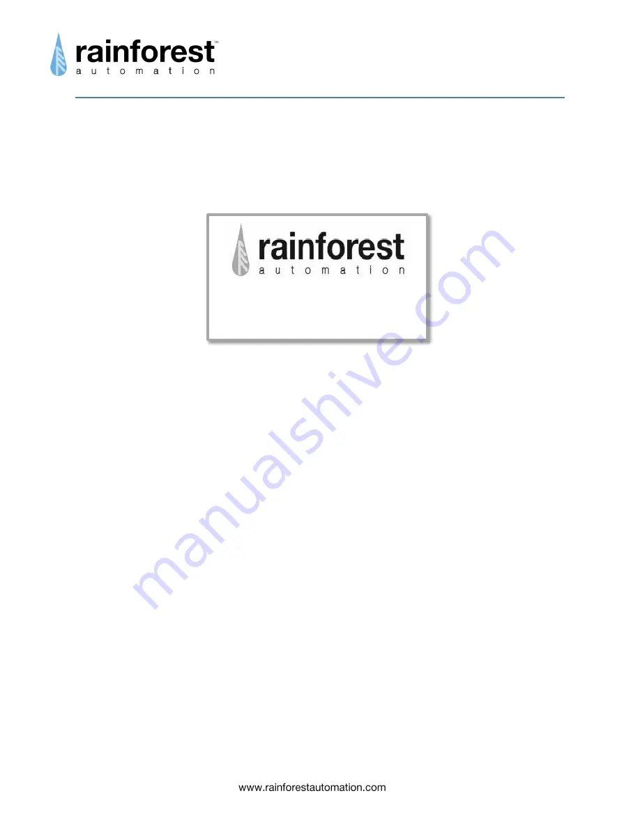 Rainforest Automation EMU-2 Technical Manual Download Page 8