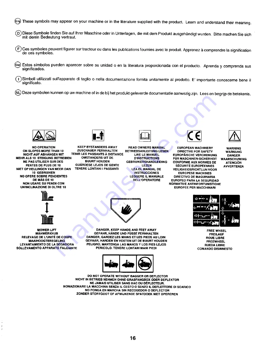 Rally RER12536 Instruction Manual Download Page 16