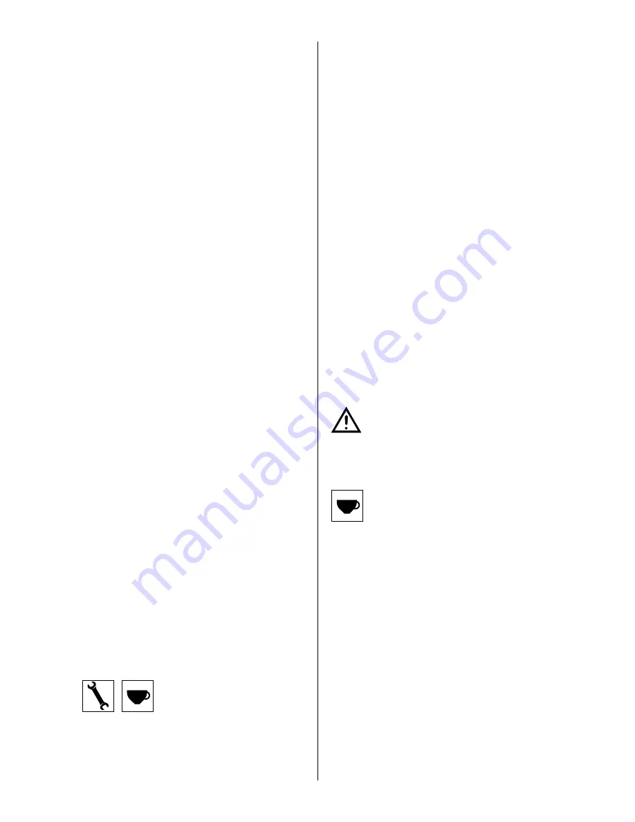 Rancilio CLASSE 10 Original Instructions Manual Download Page 19