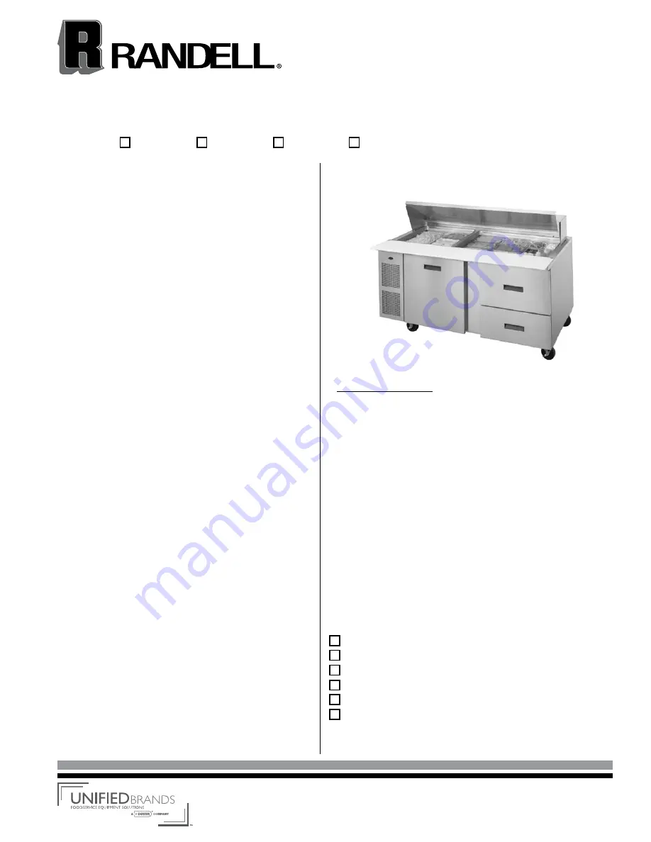 Randell 9030K-7 Скачать руководство пользователя страница 1