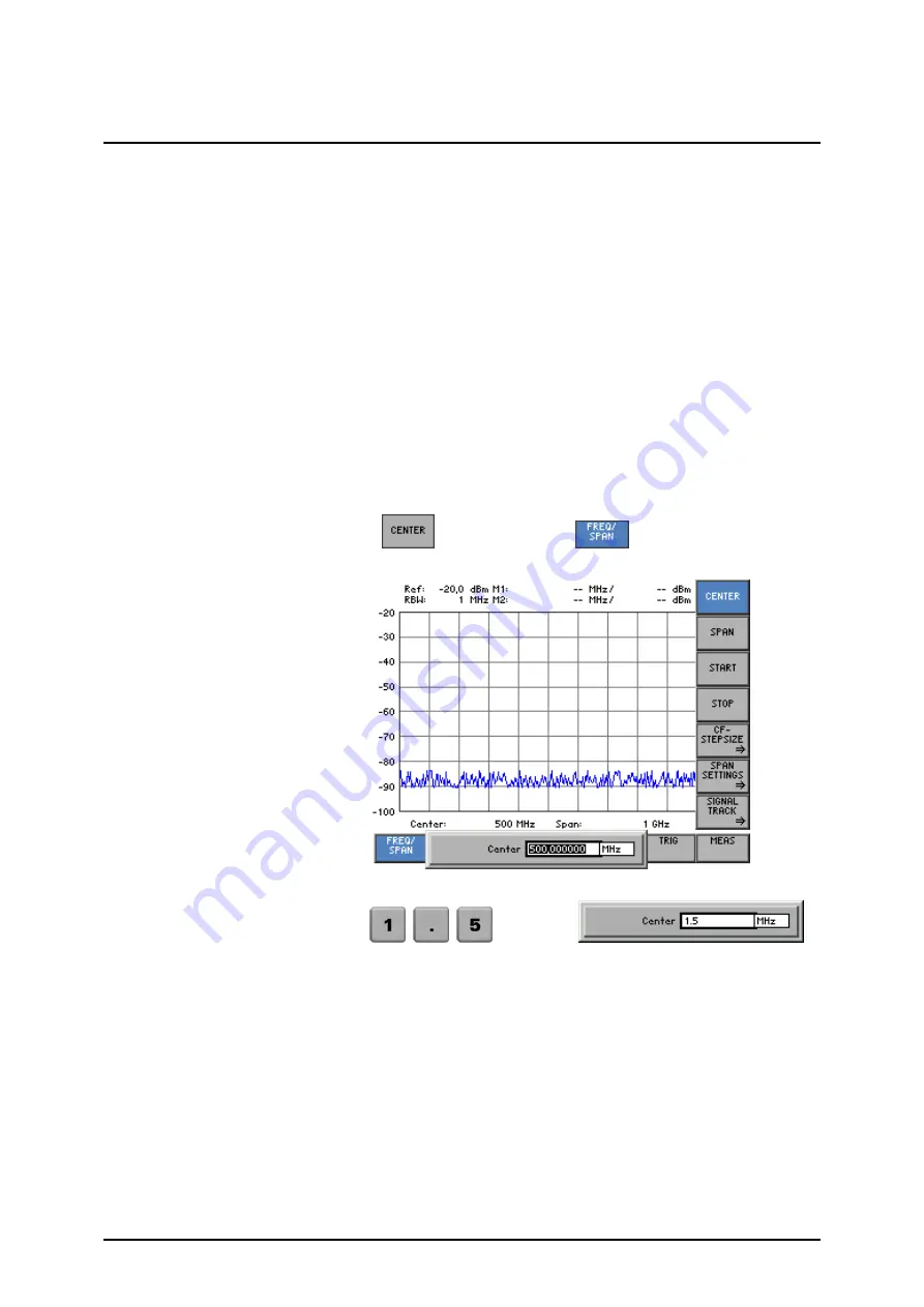 R&S FS300 Operating Manual Download Page 60