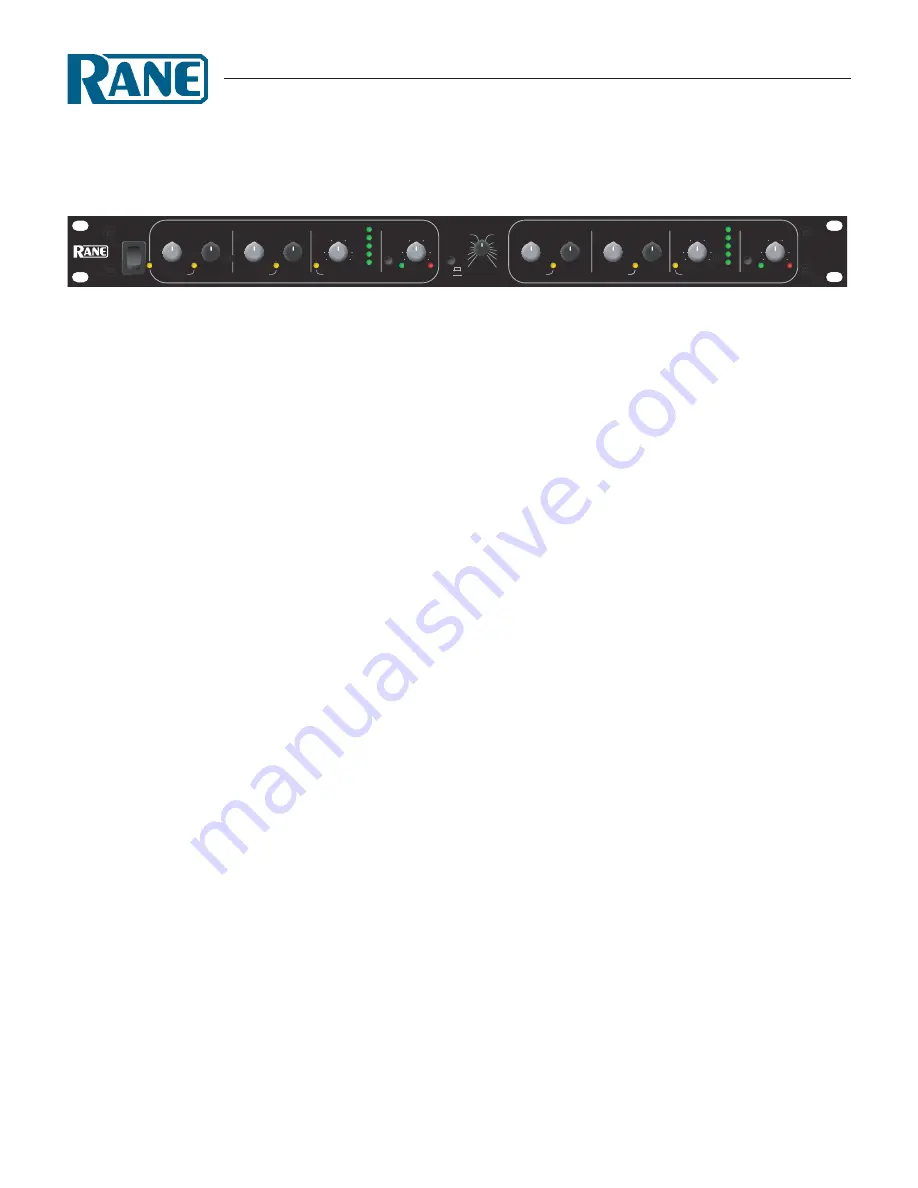 Rane DC 24 Datasheet Download Page 1