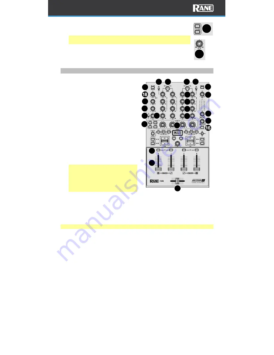 Rane Four User Manual Download Page 12