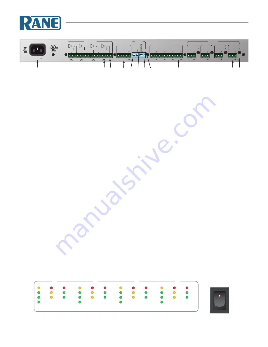 Rane MA 4 Скачать руководство пользователя страница 3