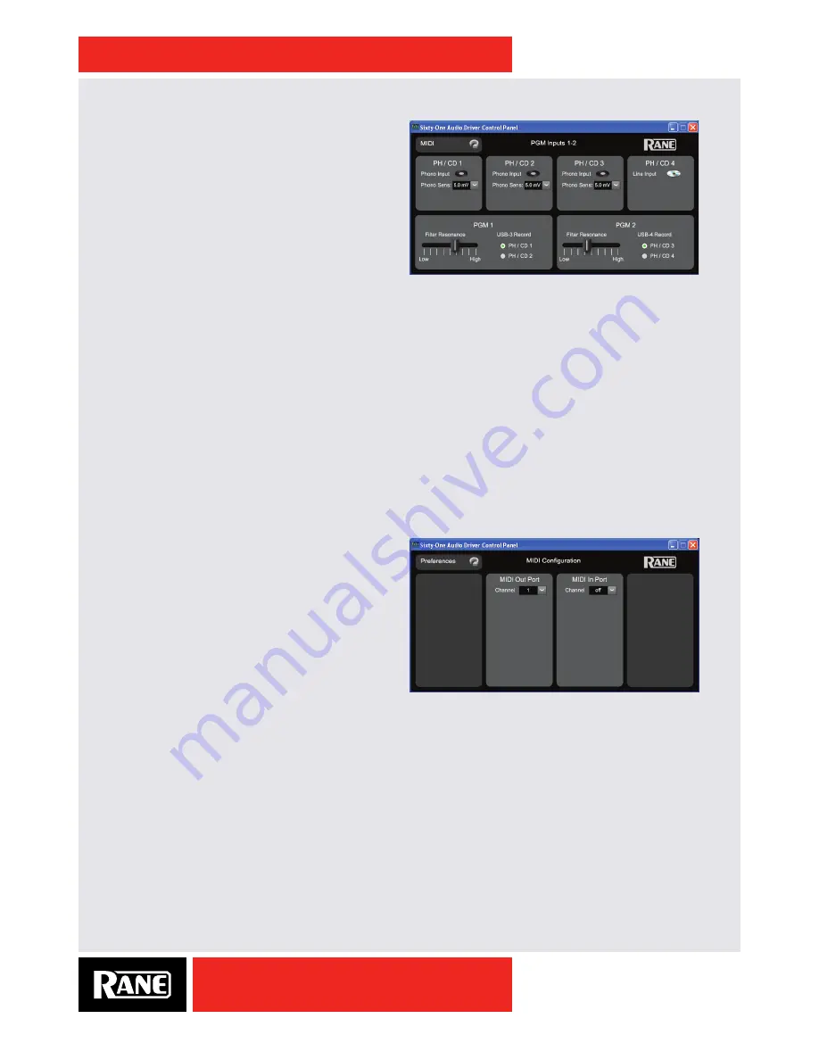 Rane SIXTY-ONE Owner'S Manual Download Page 18