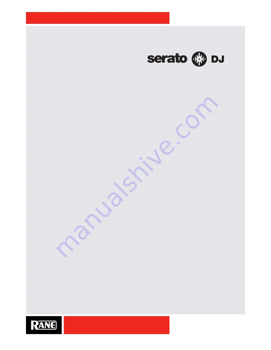 Rane SL3 Owner'S Manual Download Page 5