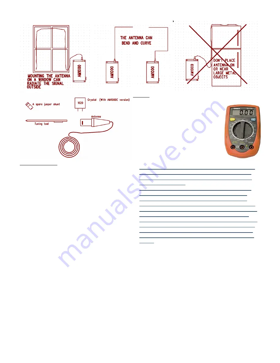 Rangemaster AM1000 Install Instructions Download Page 2