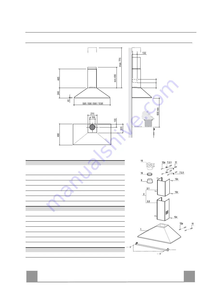 Rangemaster Hood Скачать руководство пользователя страница 45