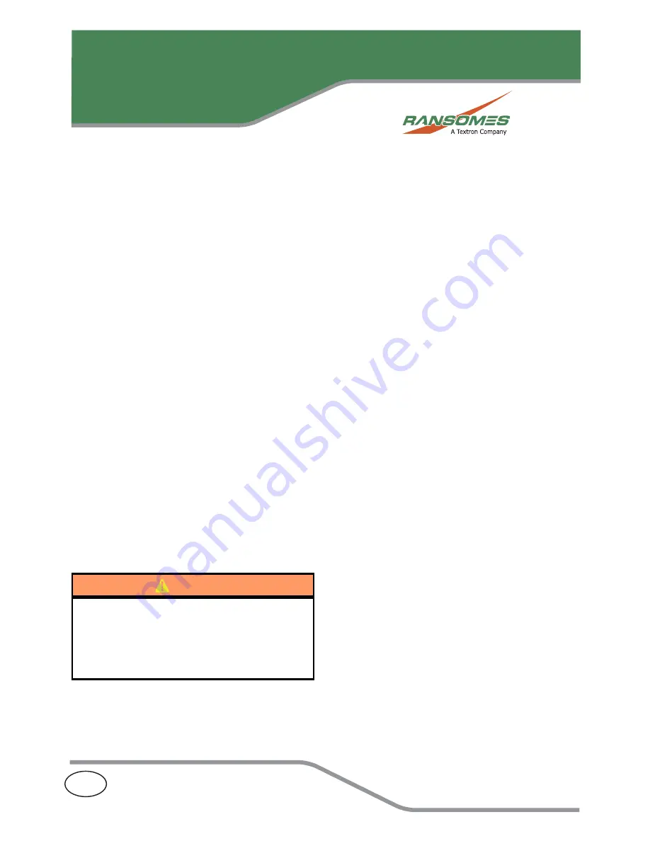 Ransomes 51 Marquis Safety, Operation & Maintenance Manual Download Page 1