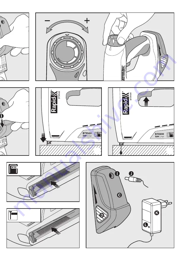 Rapid BTX530 Manual Download Page 3