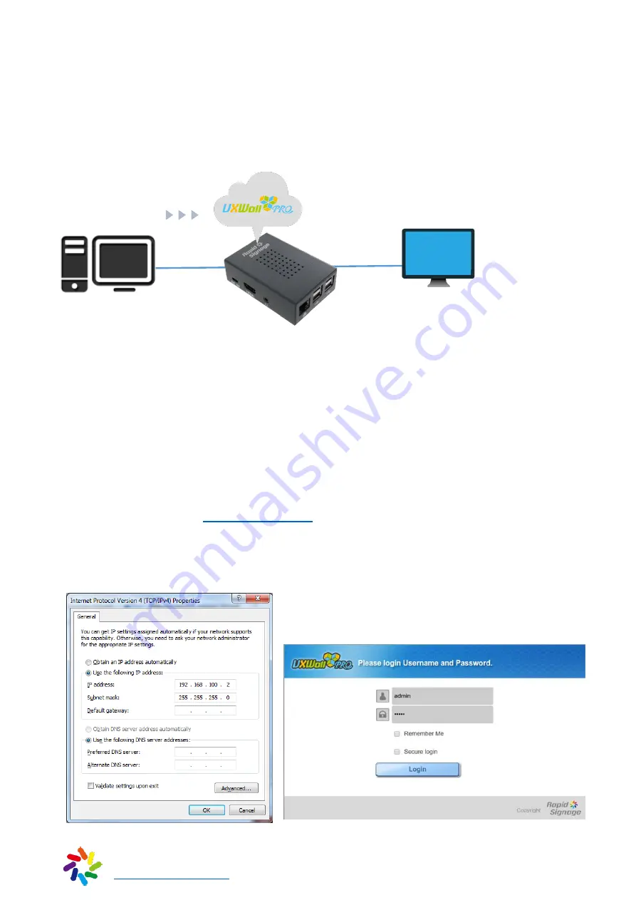 RapidSignage RS-10 Quick Installation Manual Download Page 2