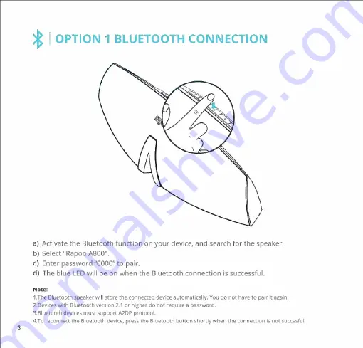 Rapoo A800 Скачать руководство пользователя страница 9