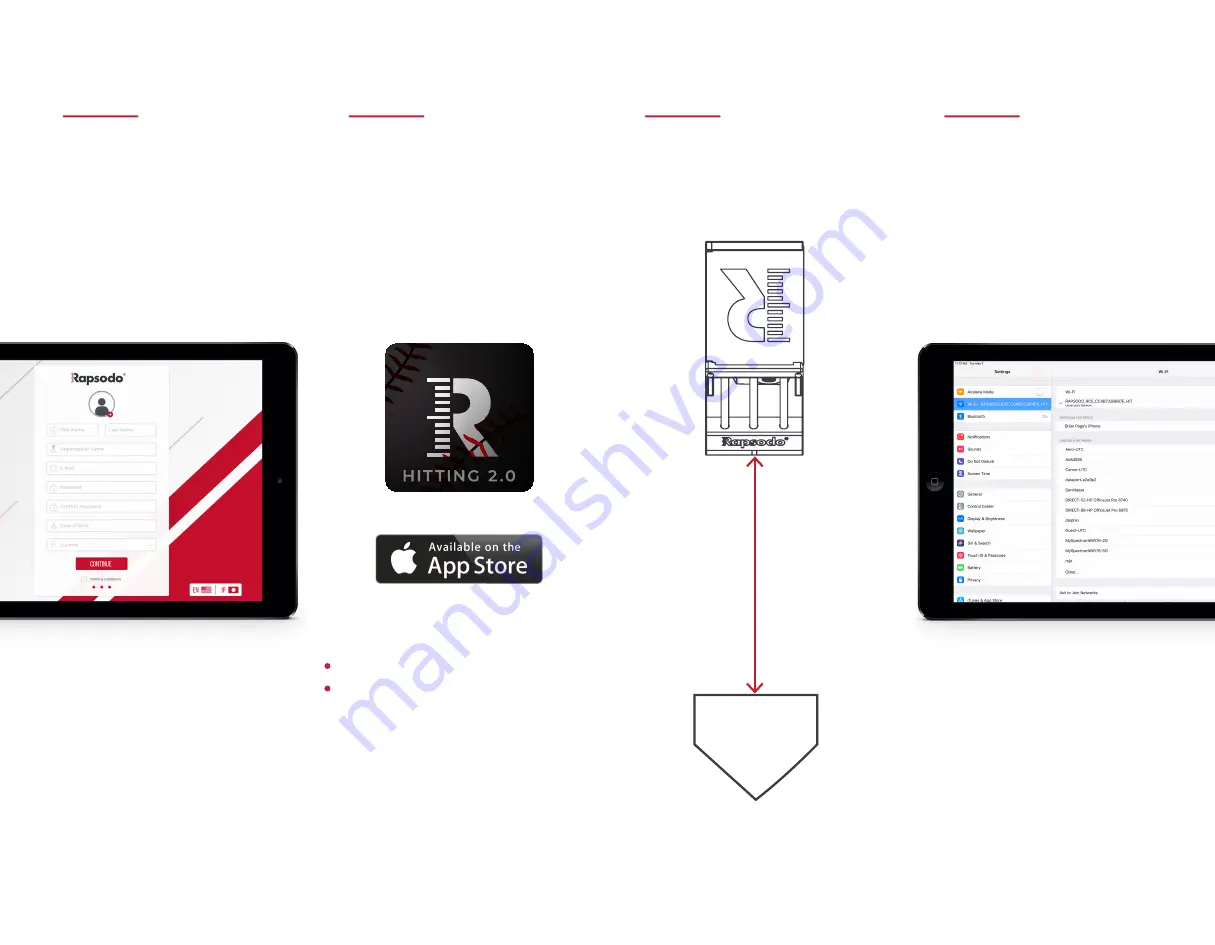 Rapsodo HITTING 2.0 Quick Start Manual Download Page 1