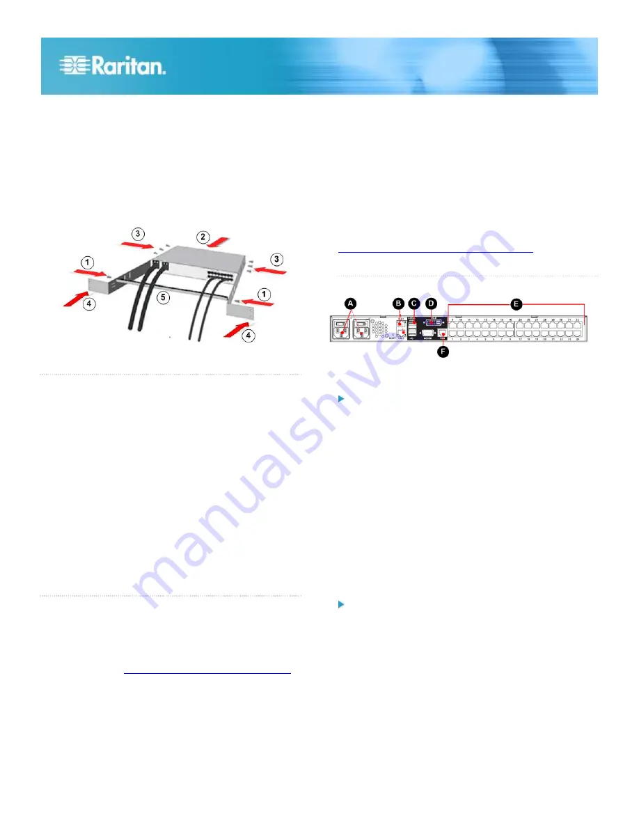 Raritan dominion kx III Quick Setup Manual Download Page 2