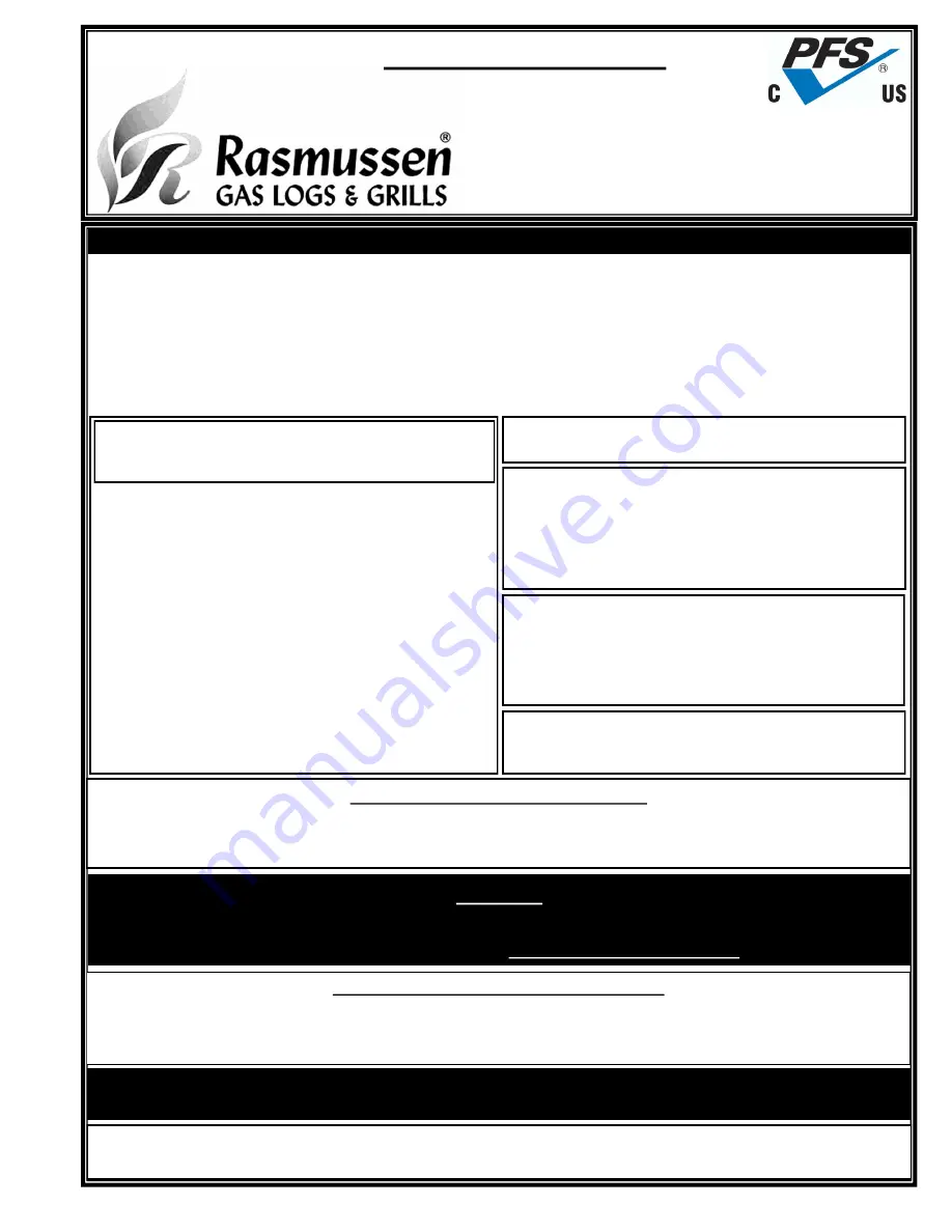 Rasmussen RF-LD30/36-VMV-N Скачать руководство пользователя страница 1