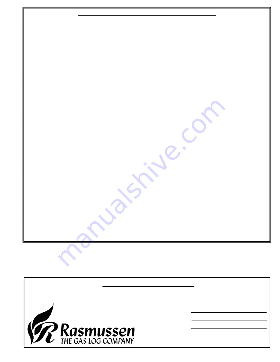 Rasmussen RF-RF-LD30/36-VEI-N/P Owner'S Manual Download Page 16