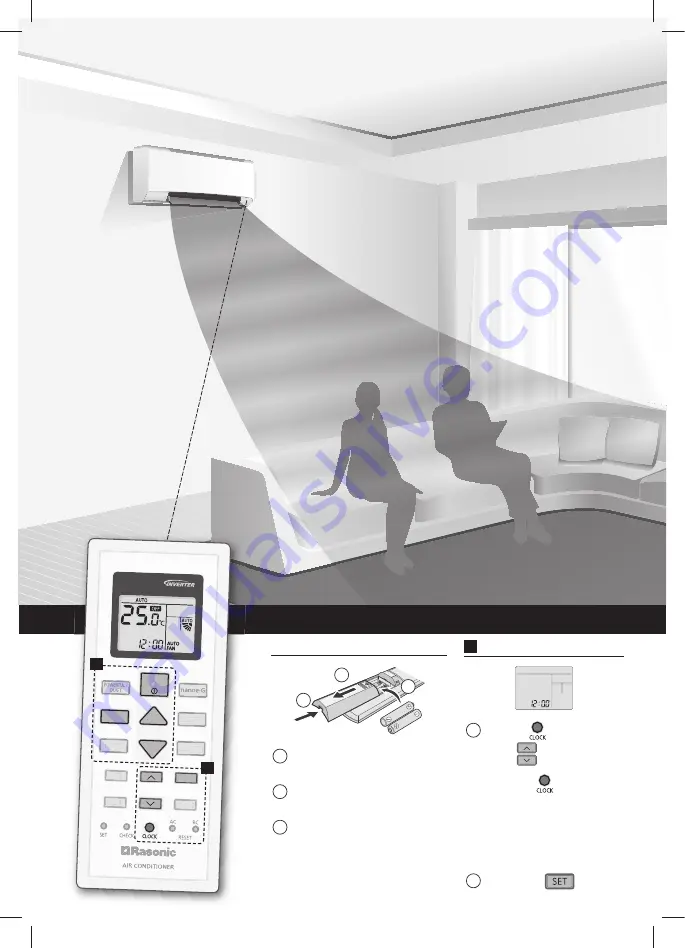 Rasonic RS-RE9UK Operating Instructions Manual Download Page 14