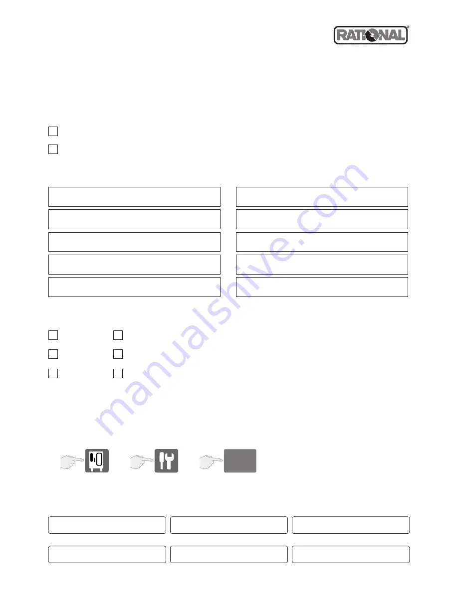 Rational SelfCooking Center Operating Manual Download Page 43