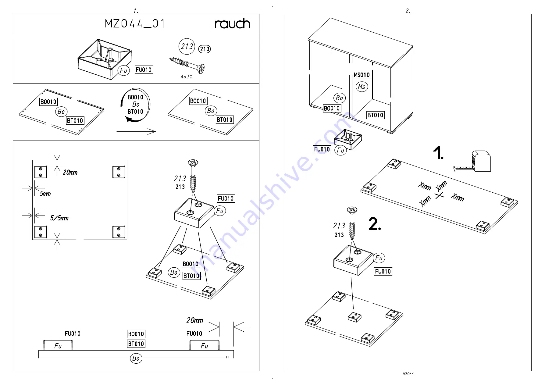 Rauch M2192 Assembly Instructions Manual Download Page 10