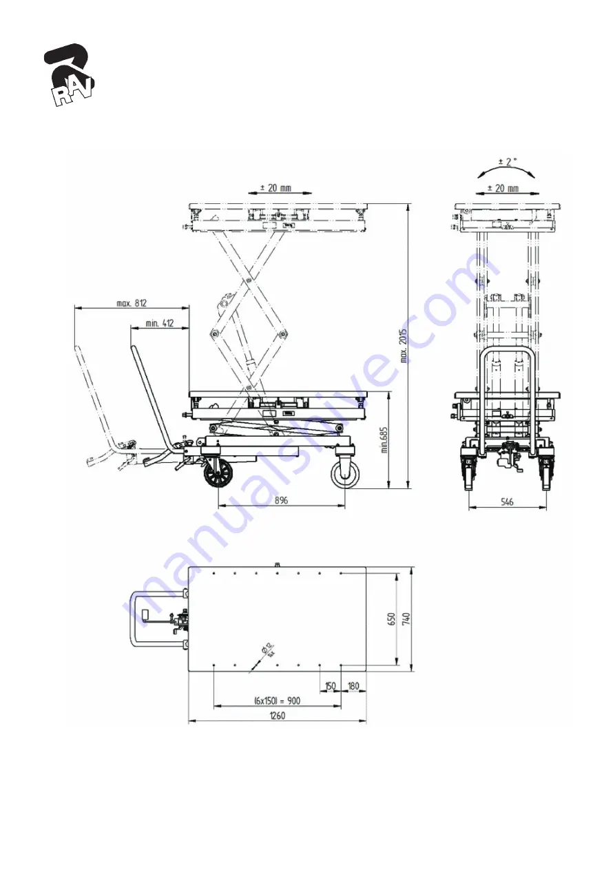 rav KT100 Operating Instructions Manual Download Page 65